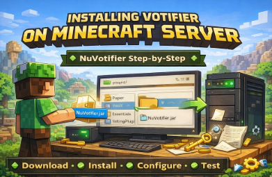 How to Install Votifier (NuVotifier) on Your Minecraft Server (Step-by-Step)